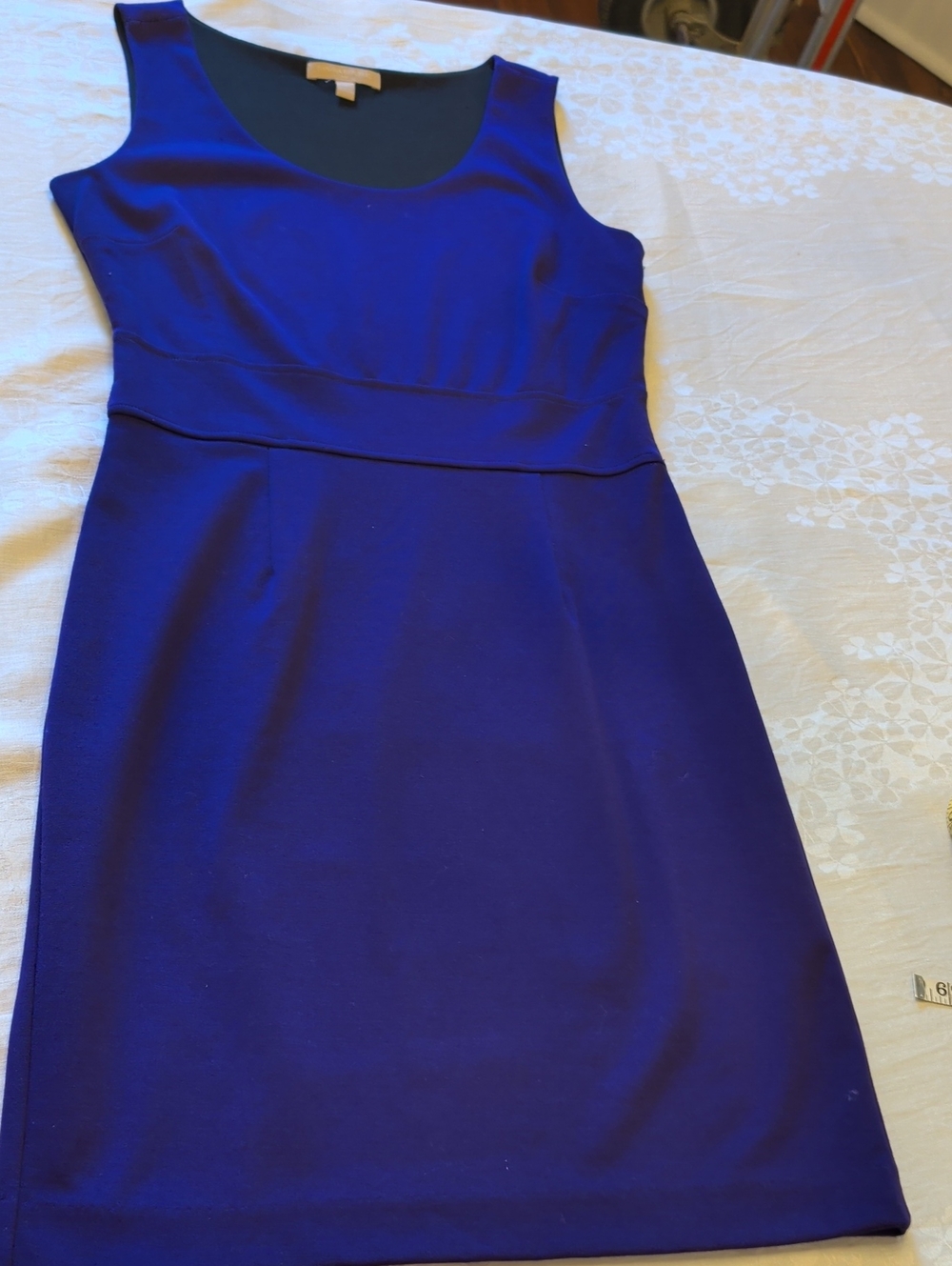 Banana Republic Sleeveless Scoop-Neck Dress in Purple Size 8